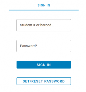 Borrower's Account Sign-In Screen Borrower's Account Sign-In Screen